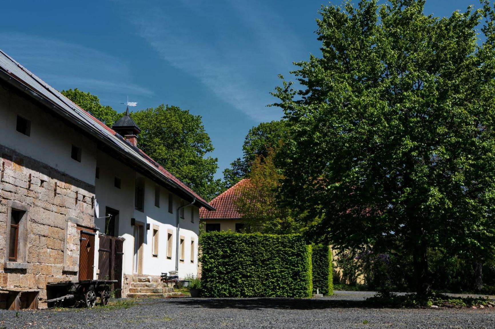 Ferienhaus Auf Gut Weimarschmieden Fladungen Extérieur photo